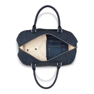 Klassisk weekendväska i skinn