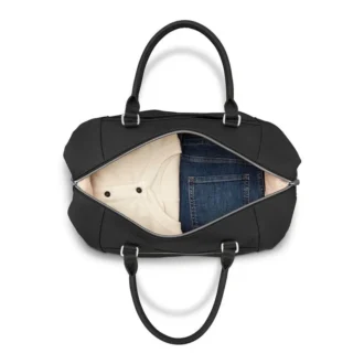 Klassisk weekendväska i skinn