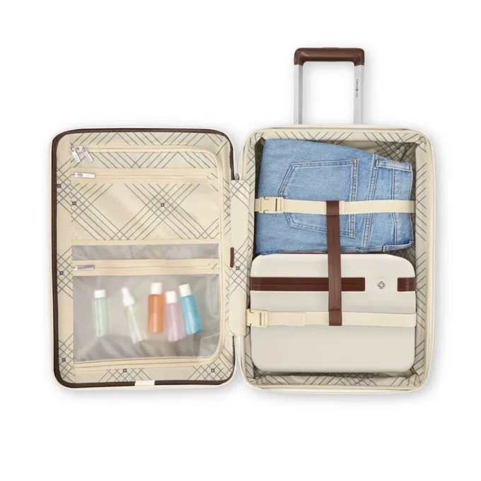 Virtuosa kabinväskor med spinnerhjul